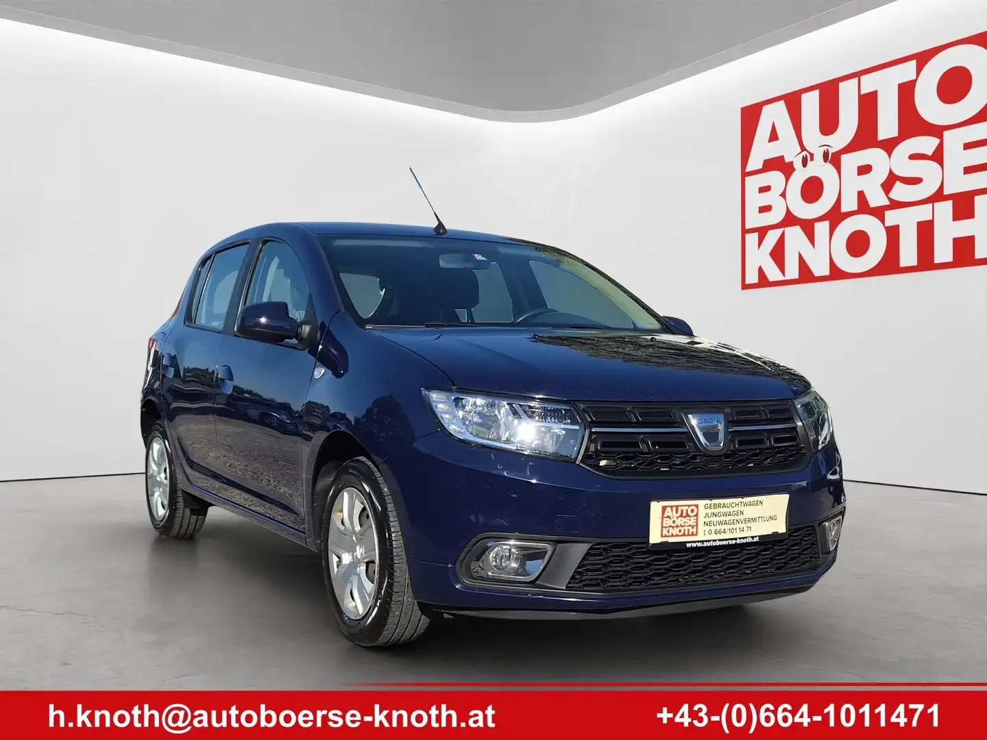 Dacia Sandero Comfort, Winterreifen, Navi Blau - 2
