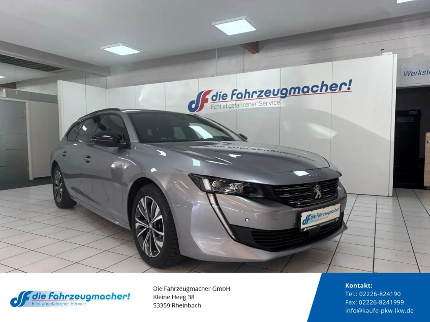 Peugeot 508 SW Allure Pack 1.5 BlueHDi 130 EU6d Navi ACC Apple Grijs - 1