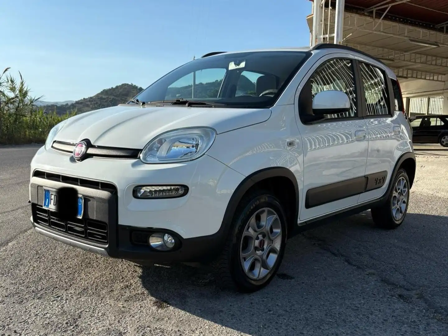 Fiat Panda 1.3 mjt 16v K-way 4x4 s Blanc - 1