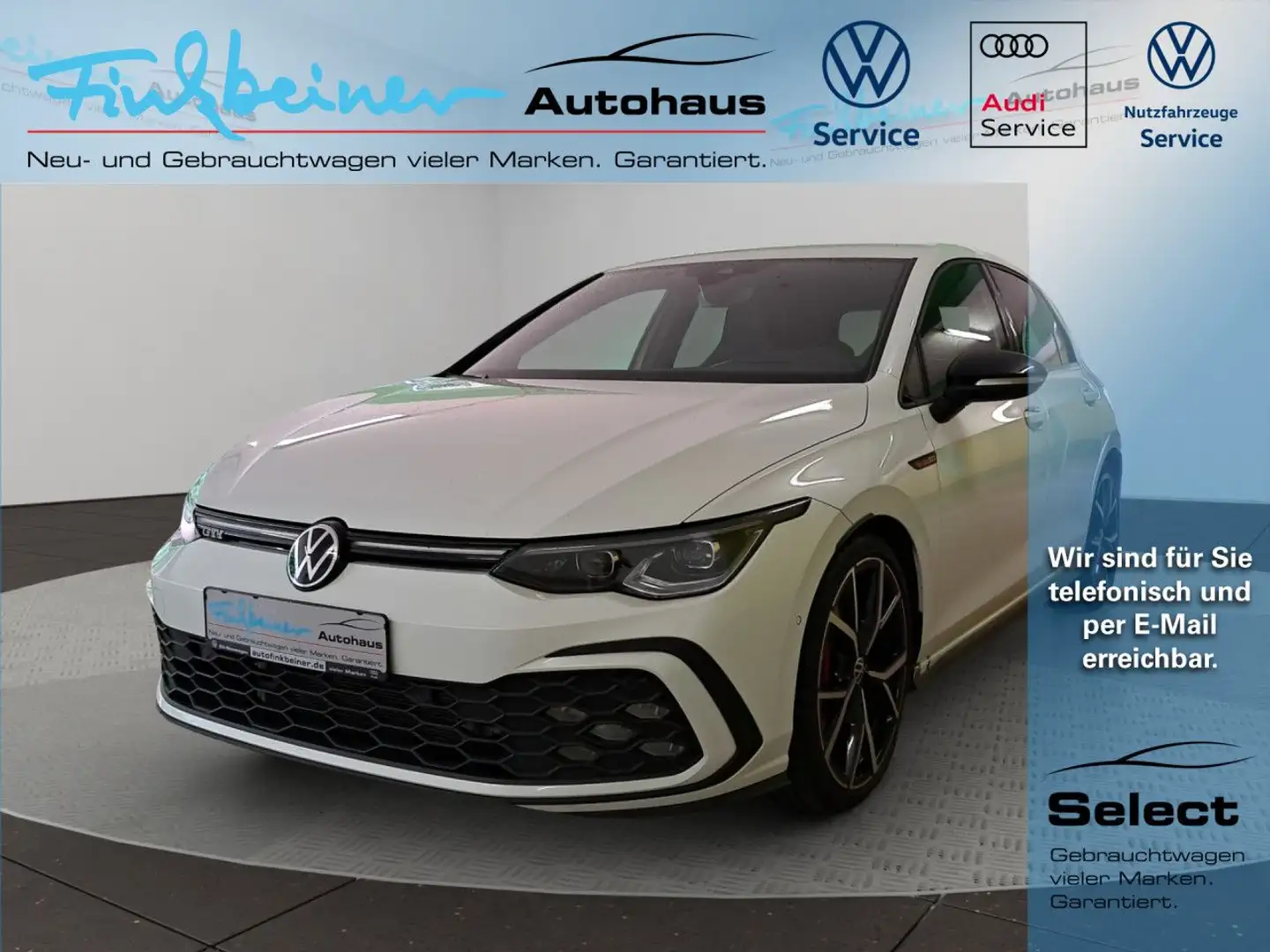 Volkswagen Golf GTI Golf VIII GTI Black Style 2.0l TSI DSG Bluetooth Wit - 1