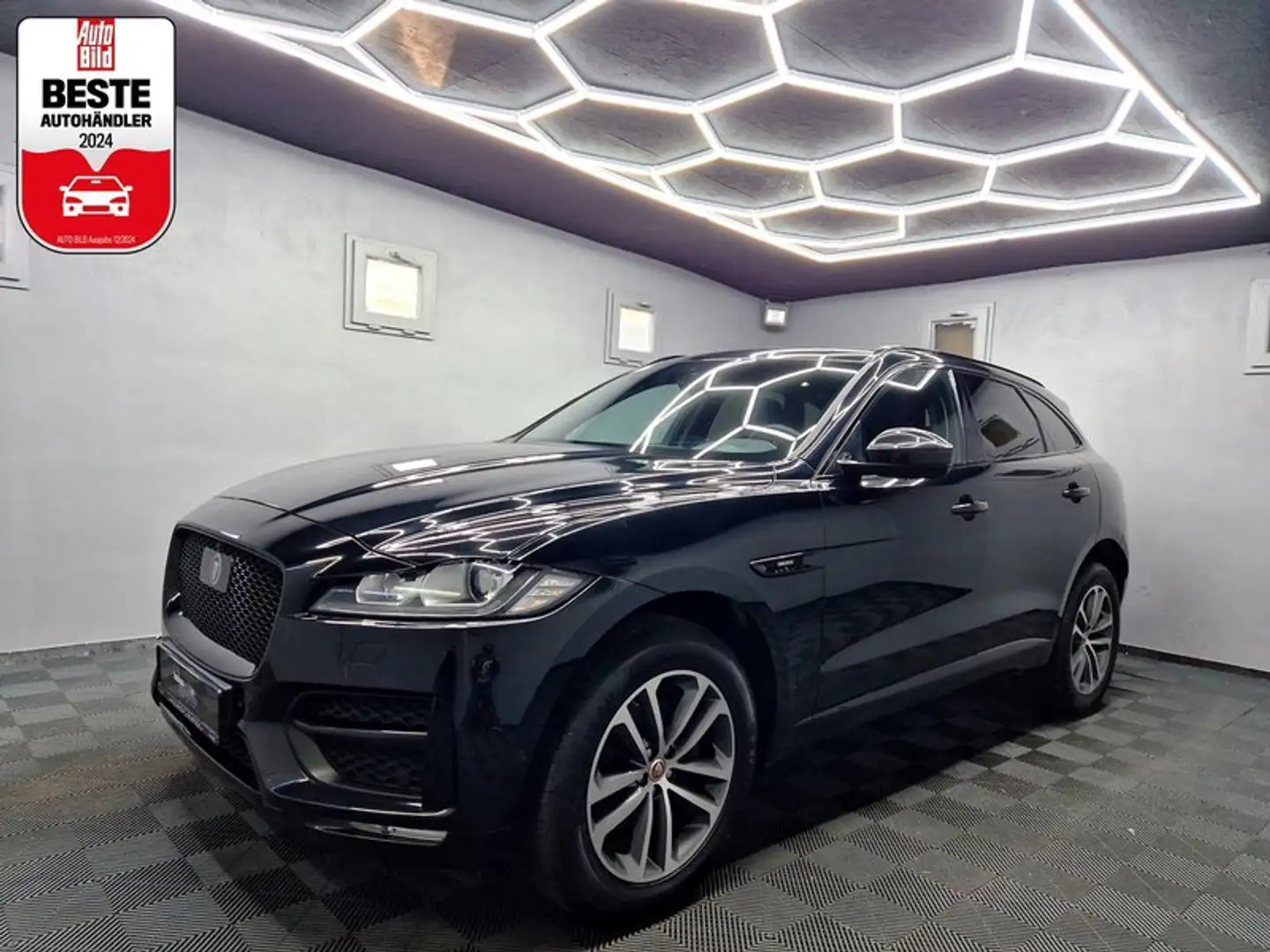 Jaguar F-Pace R-Sport AWD|AUTOM|LEDER|LED|NAVI|ACC|KAMERA Schwarz - 1