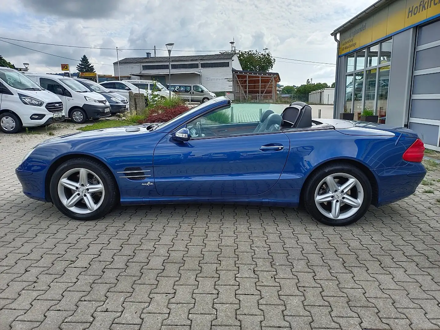 Mercedes-Benz SL 500 Roadster Aut. Kék - 2