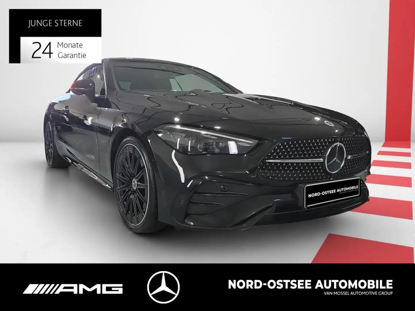 Mercedes-Benz CLE 220 d CABRIO AMG PREMIUM+ NIGHT AHK DISTRO Noir - 2