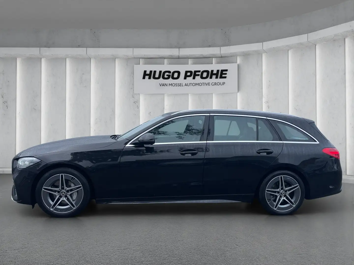 Mercedes-Benz C 220 d T AMG Line AUT | LED | AHK | NAV | KAM | Schwarz - 2