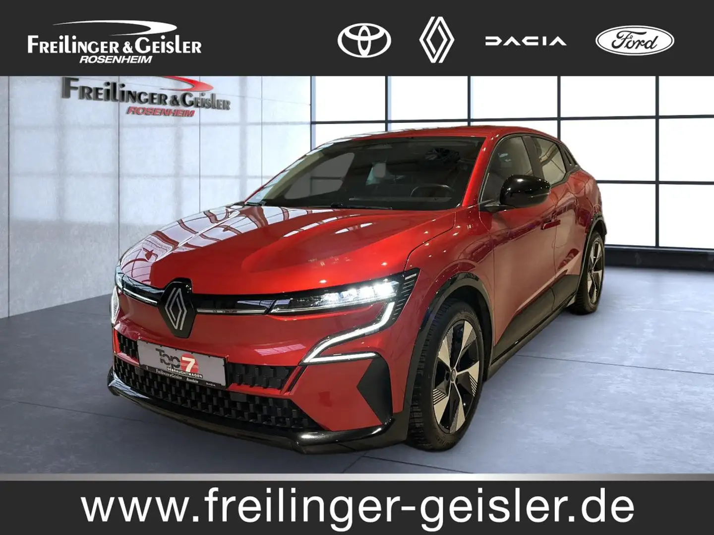 Renault Megane Equilibre Bluetooth Navi LED Klima Rot - 1