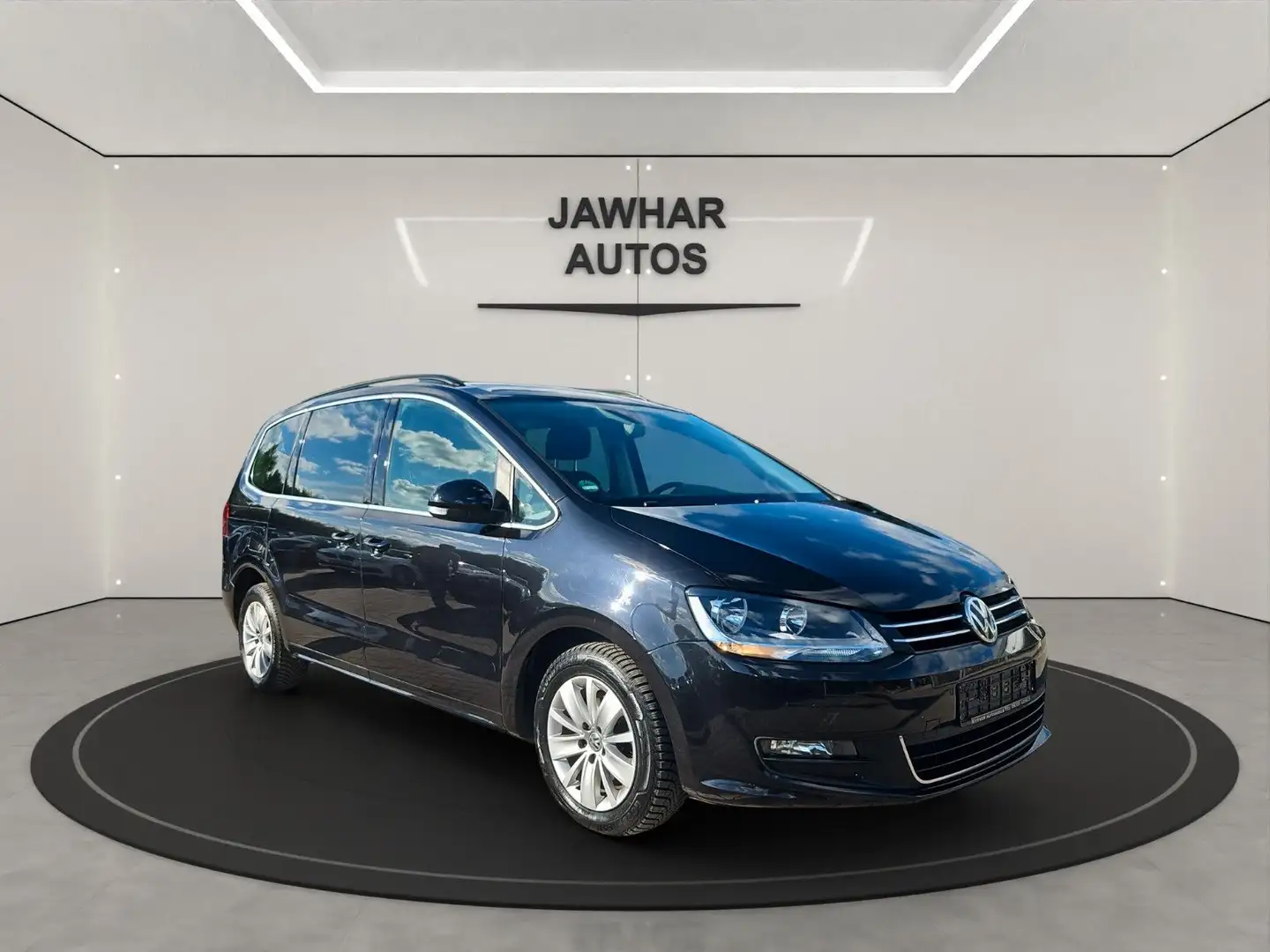 Volkswagen Sharan 2.0 TDI 110KW DSG*7-SITZER*NAVI*GARANTIE* Schwarz - 2
