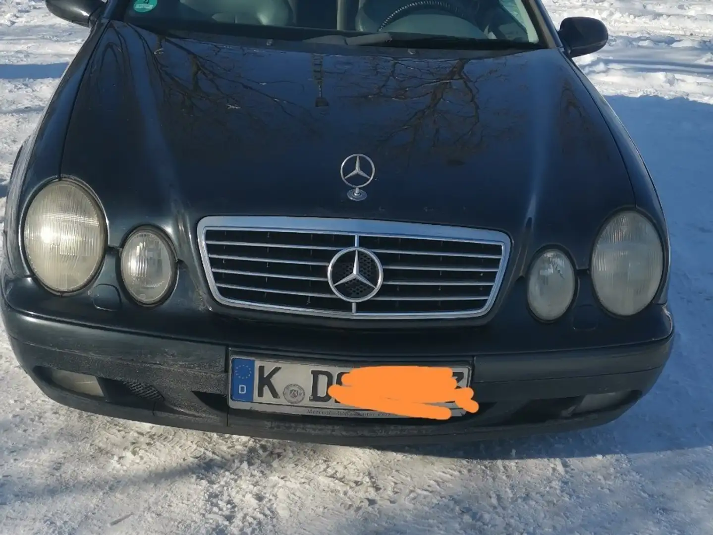 Mercedes-Benz CLK 230 Coupe Kompressor Elegance LPG Чорний - 1