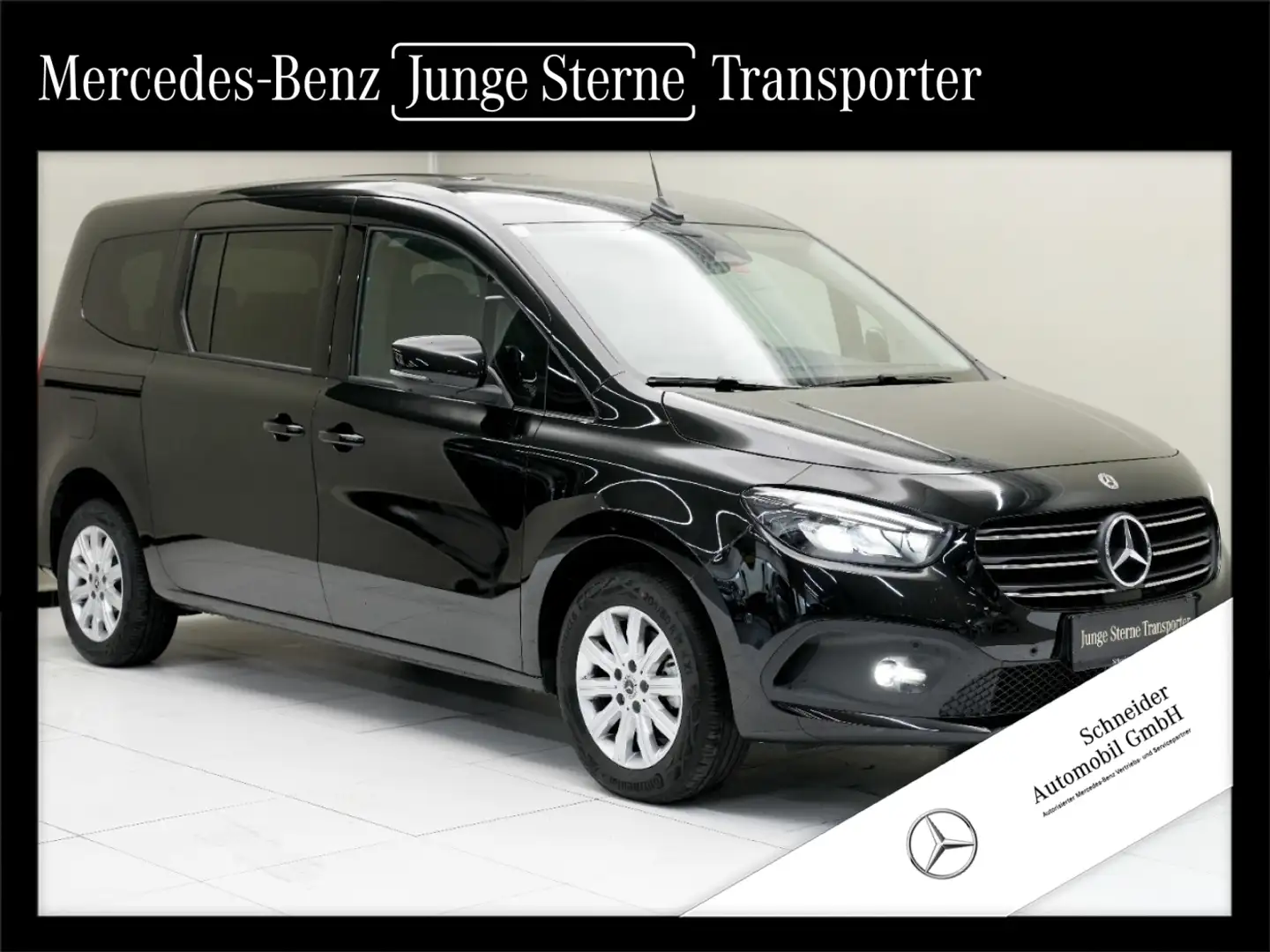 Mercedes-Benz T-Class T 180 PROGRESSIVE Lang Navi PDC KAM KlimaA LM Noir - 1