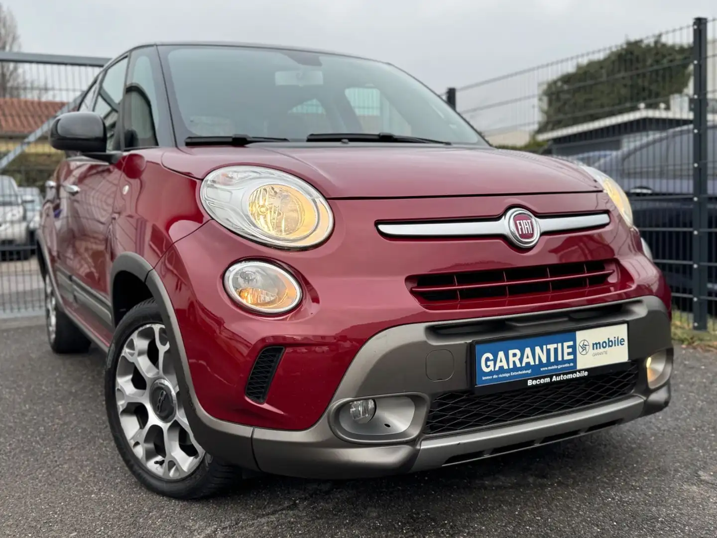 Fiat 500L Trekking*1 HAND*KAMERA*TÜV NEU*SCHECKHEFT Rouge - 2