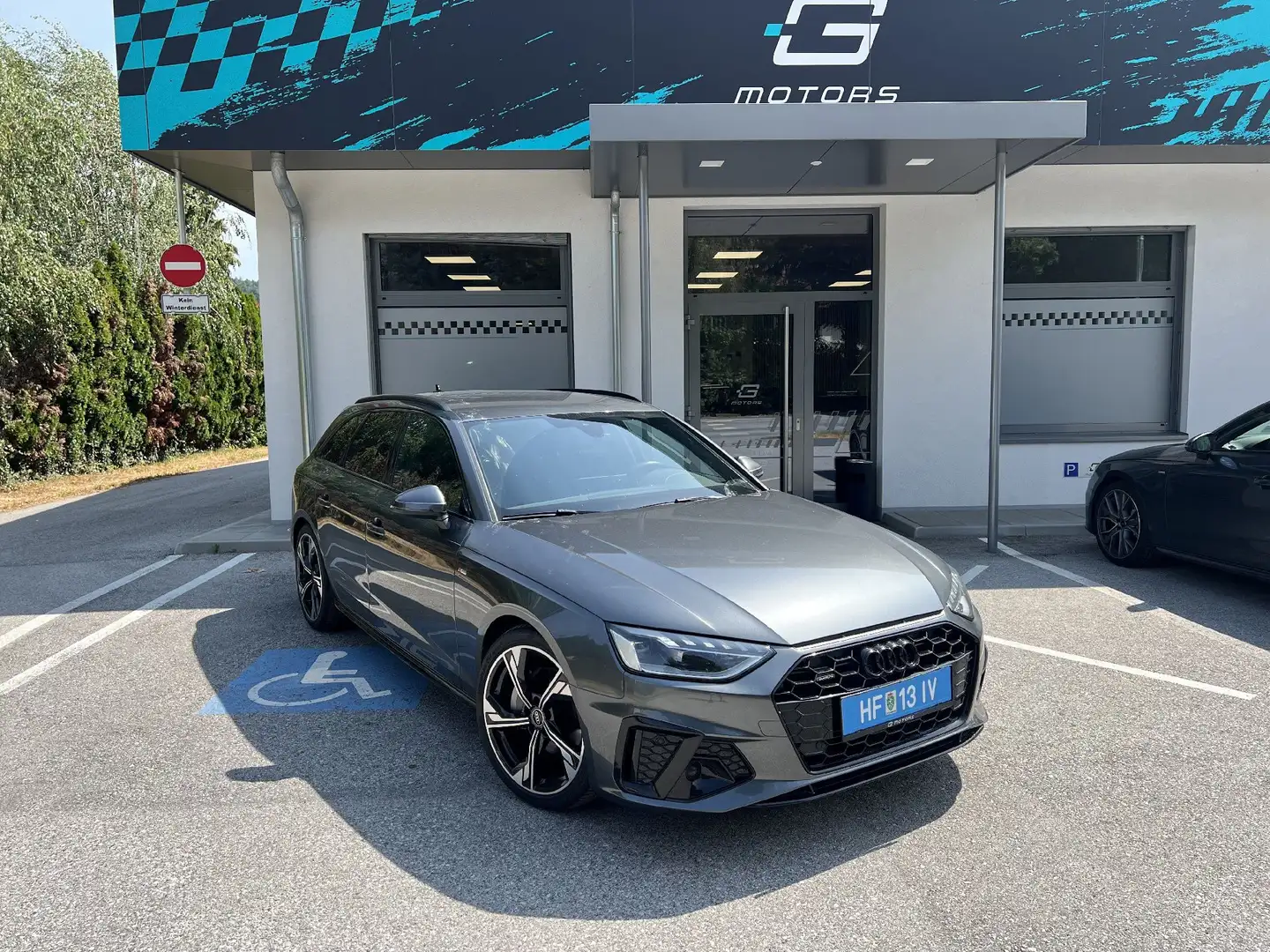 Audi A4 40 TDI Q 3X SLINE DAYTONA BLACK EDITION VIRTUAL A Grau - 1