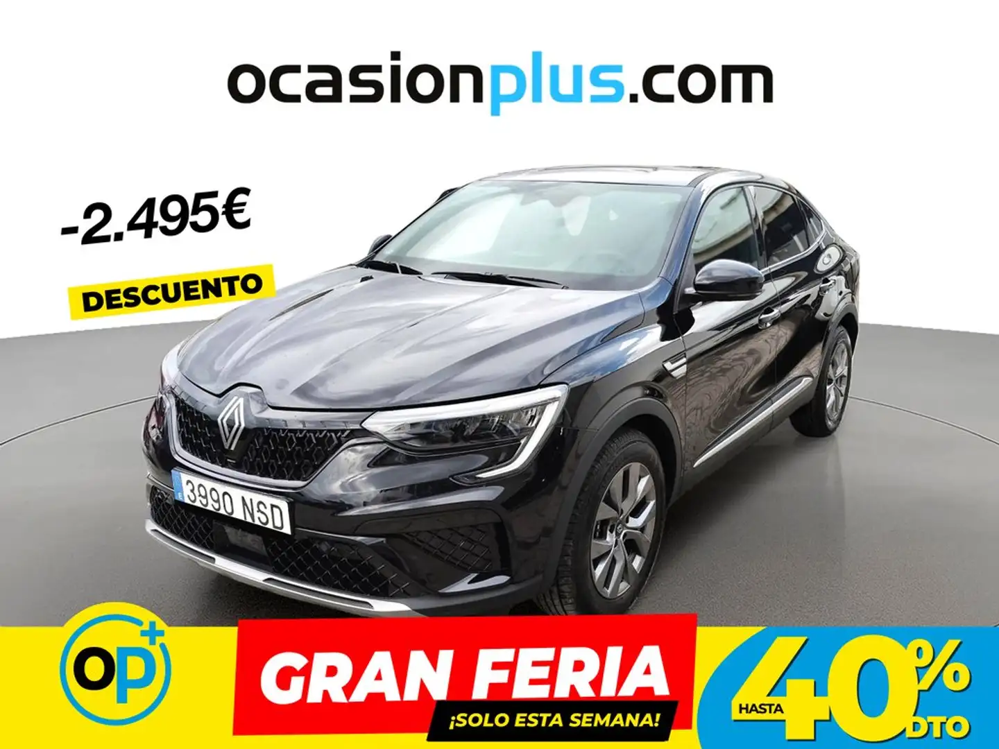 Renault Arkana 1.6 E-Tech Techno 105kW Negro - 1