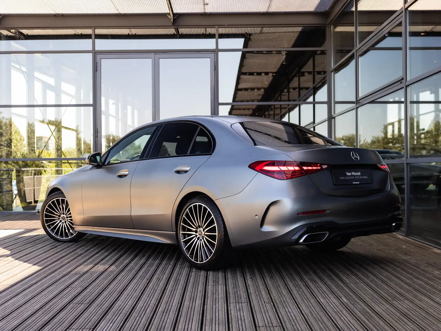 Mercedes-Benz C 180 AMG Line | MAGNO SELENIETGRIJS | DIGITAL LIGHT | 1 Grijs - 2