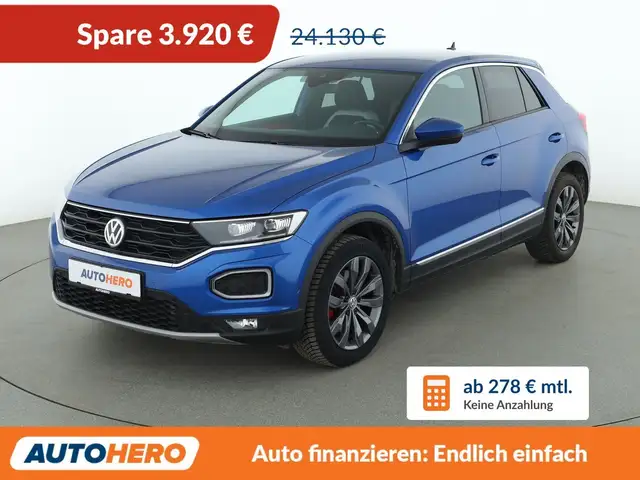 2019 Volkswagen T-Roc in Blue for sale