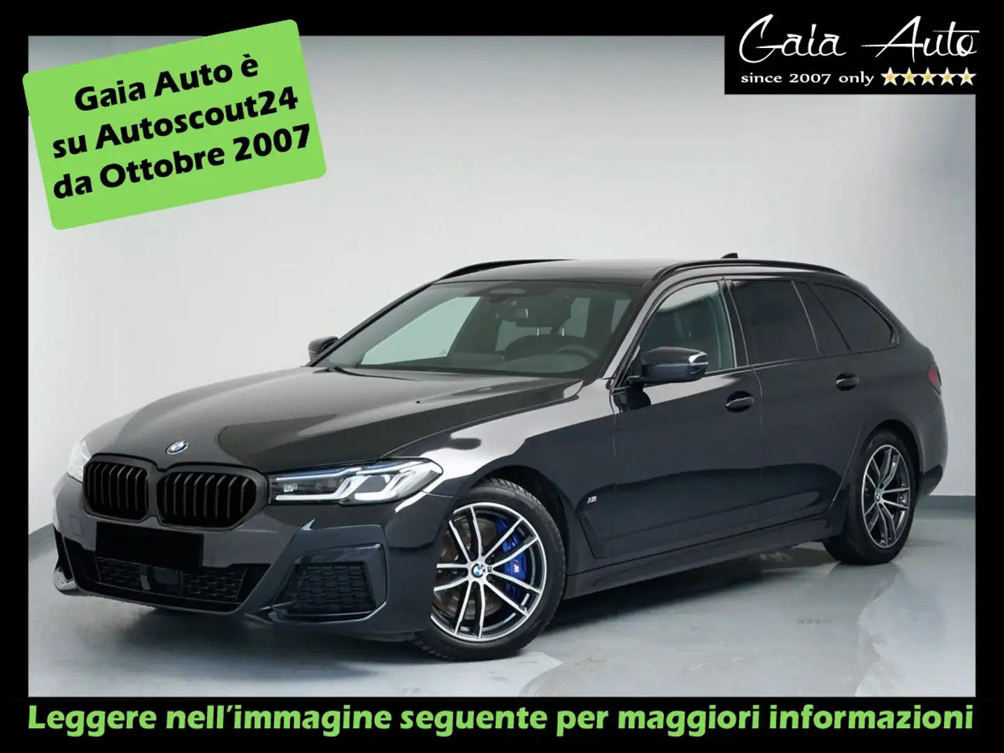 BMW 530 (G30/G31) 48V Touring M SPORT (varie disp.) Nero - 1