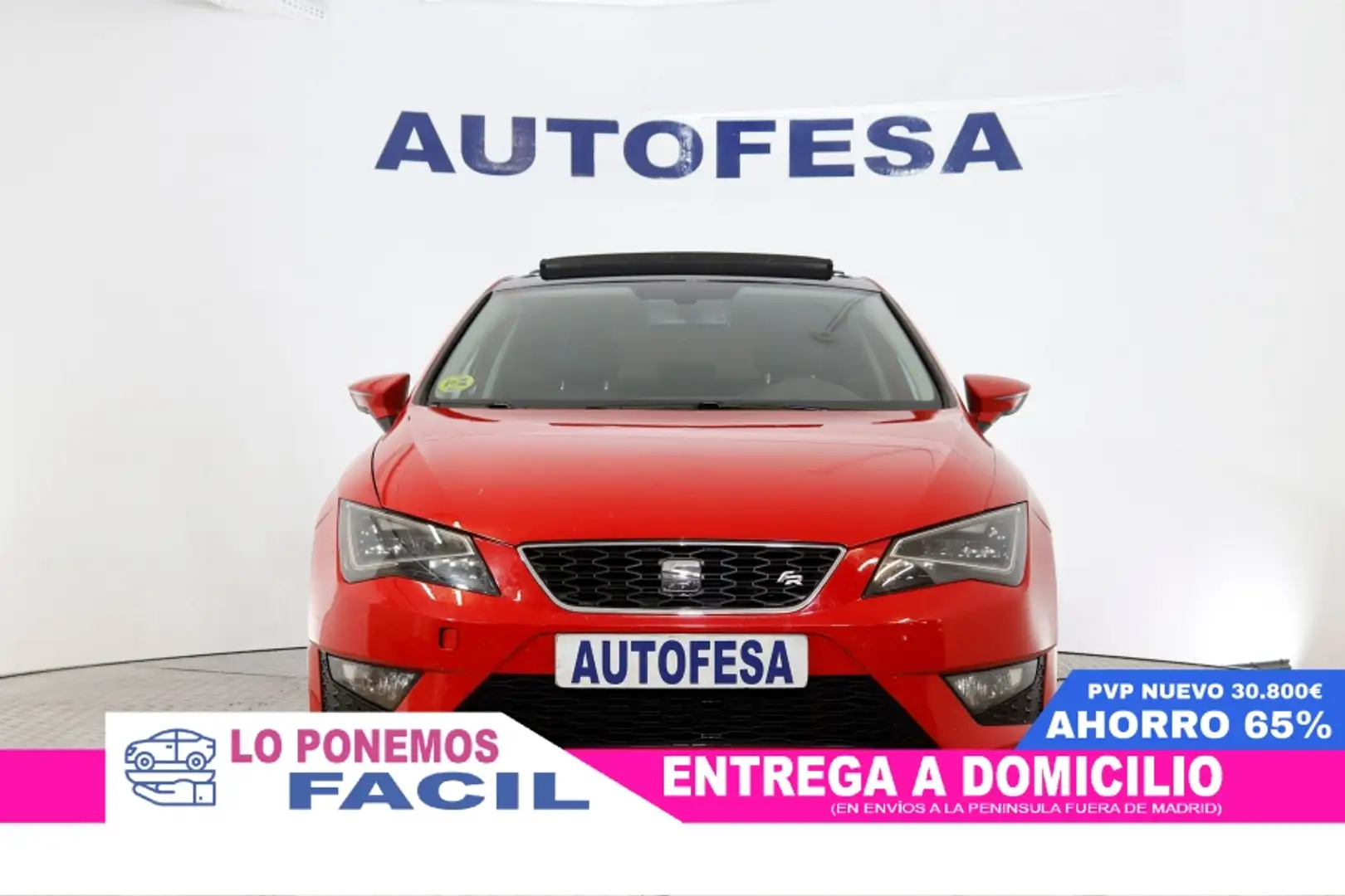 SEAT Leon 2.0 TDI SC FR 150cv 5P S/S # NAVY, TECHO ELECTRICO Rojo - 2