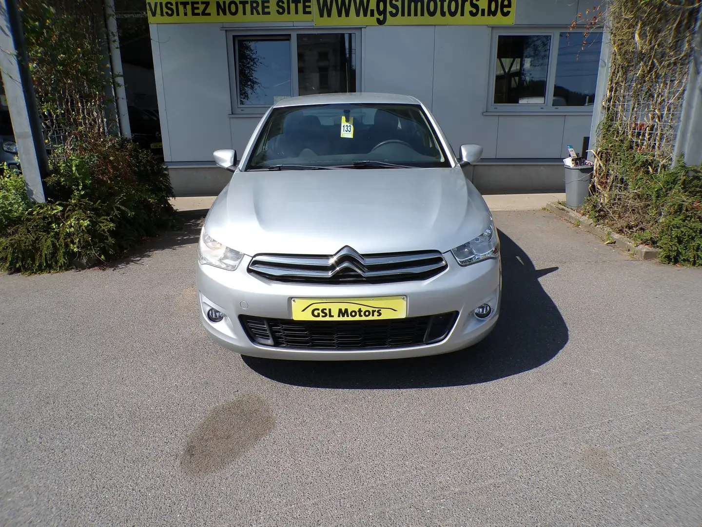 Citroen C-Elysée 1.2i 72cv Gris Alu 07/13 Airco Bluetooth Radio USB Zilver - 2