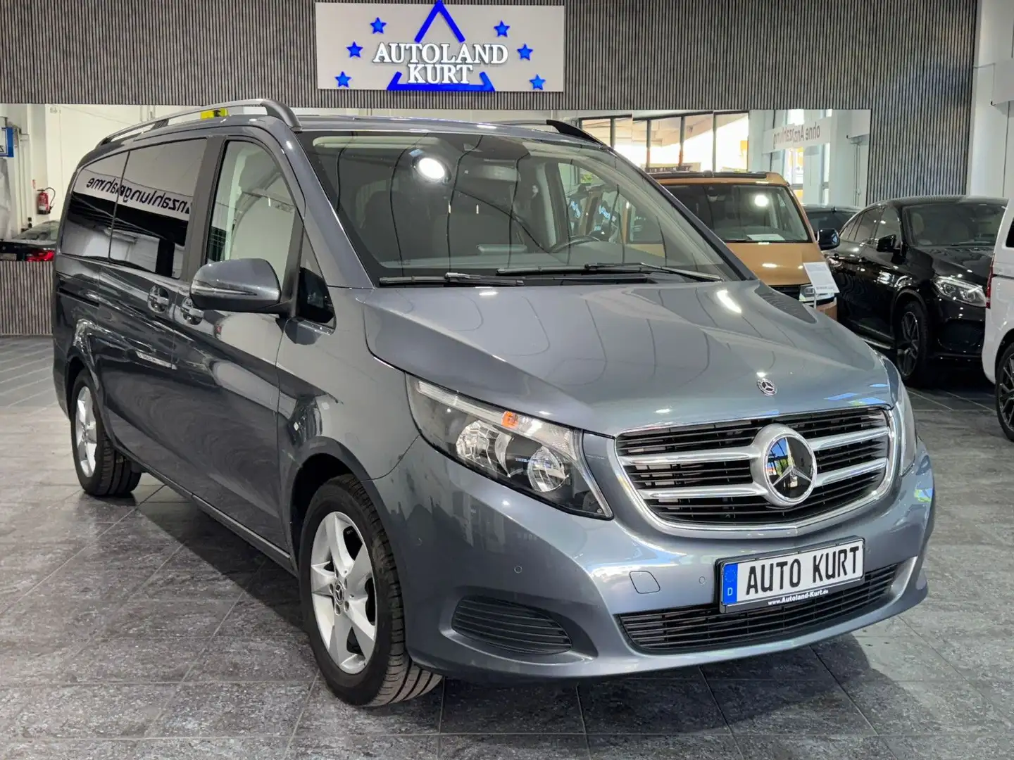 Mercedes-Benz V 220 d*EDITION*Navi*9-G*7-Sitzer*Distr*AHK*lang Gri - 1
