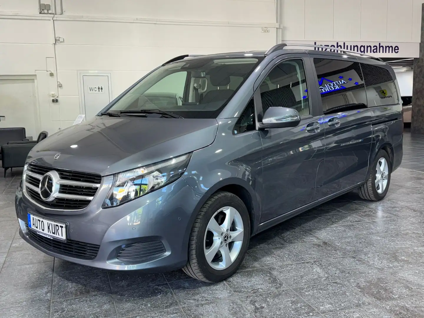 Mercedes-Benz V 220 d*EDITION*Navi*9-G*7-Sitzer*Distr*AHK*lang Gri - 2