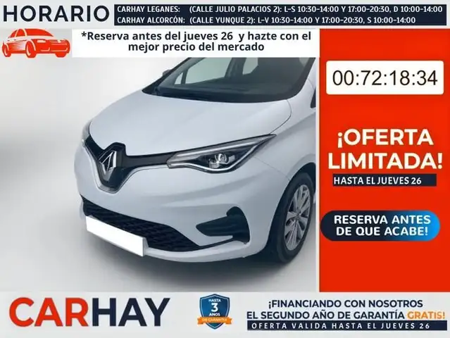 Renault ZOE Intens 80 kW R110 Batería 50kWh