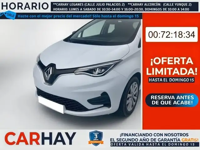 Renault ZOE Intens 80 kW R110 Batería 50kWh