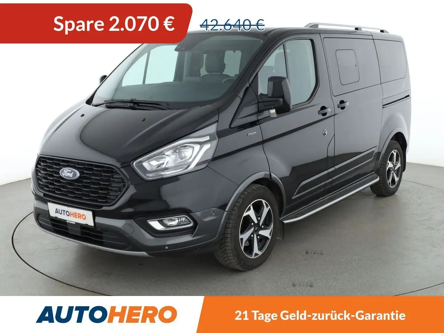Ford Tourneo Custom 2.0 TDCi 320 L1 Tourneo Active Aut.*NAVI*ACC*CAM* Noir - 1