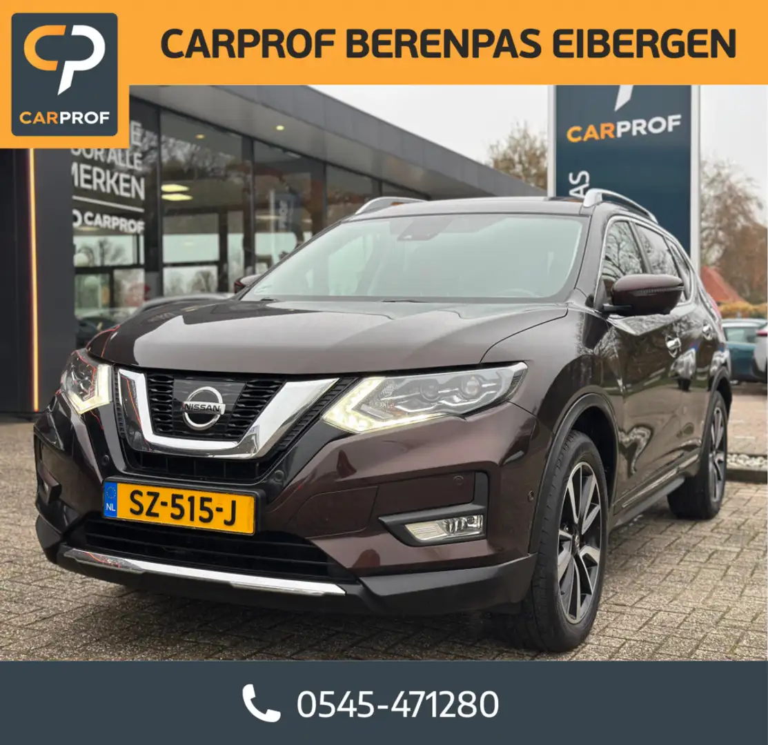Nissan X-Trail 1.6 DIG-T Tekna '' 360 Camera - Trekhaak - Elektri Brun - 1