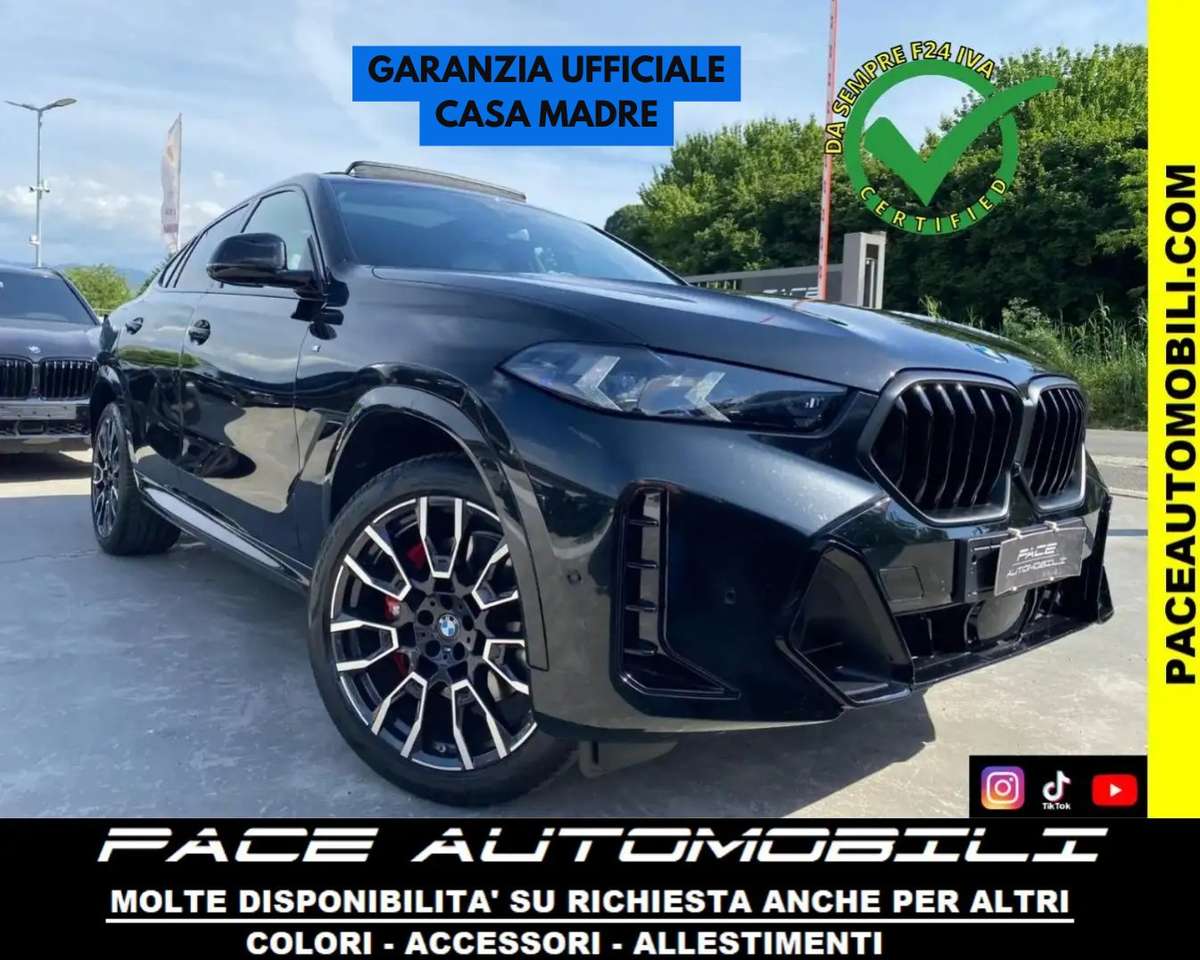 BMW X6 D PRO M-SPORT MSPORT LED PDC NAVI TETTO 21" LASER