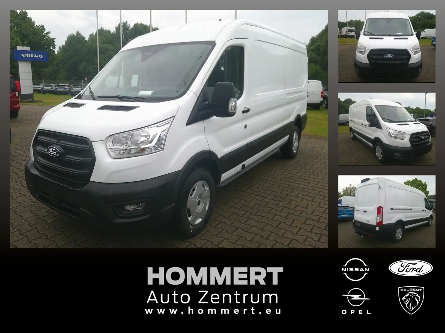Ford Transit Kasten 350 L3 Trend *SOFORT VERFÜGBAR* Blanc - 1
