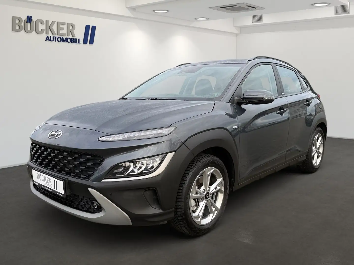 Hyundai KONA 1.0 T-GDi 48V Trend AHK LED KRELL Bluetooth Grau - 1