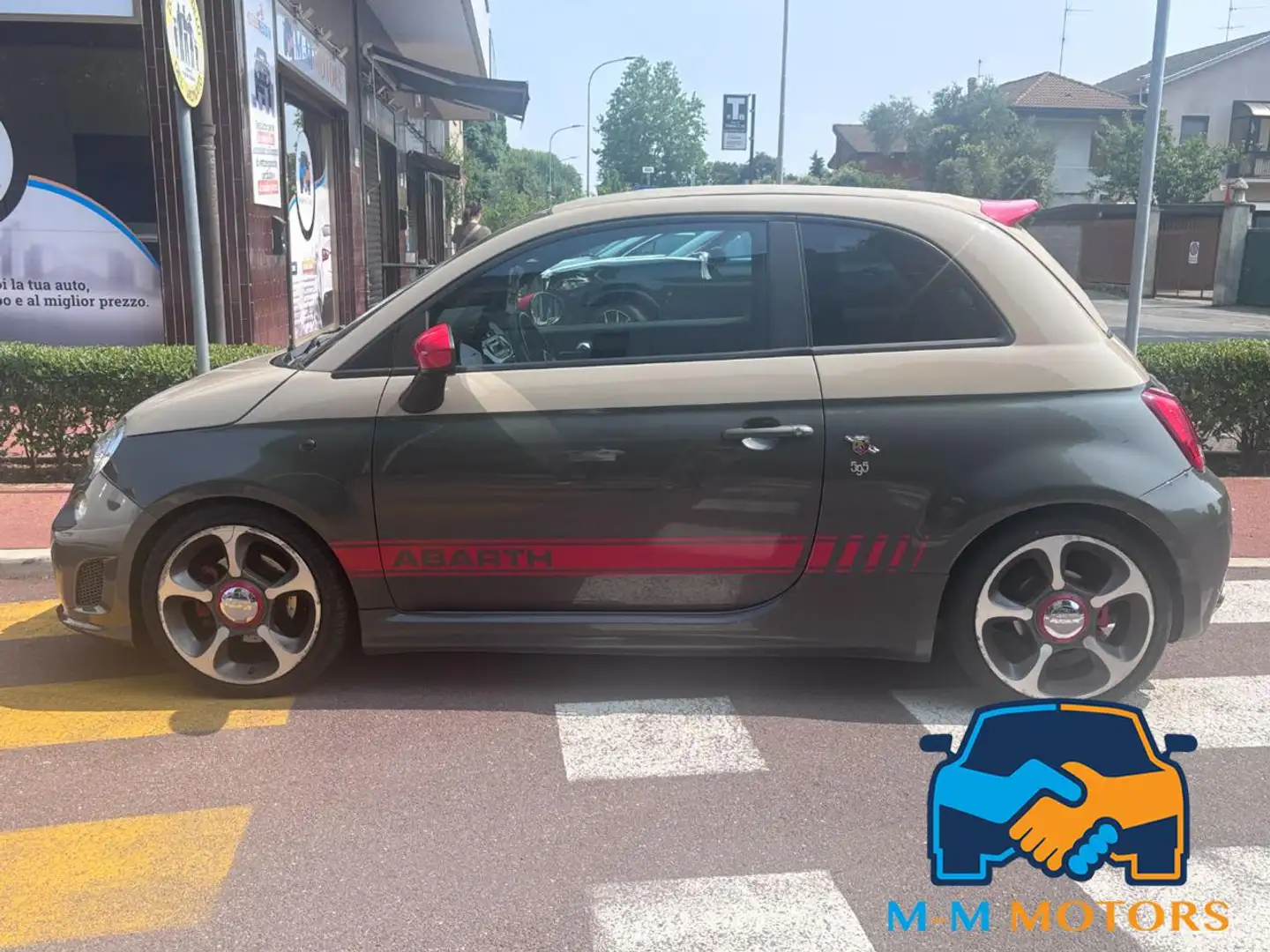 Abarth 595 C 1.4 Turbo T-Jet 160 CV MTA Turismo Grigio - 2