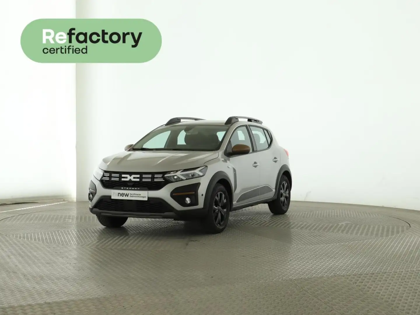 Dacia Sandero III TCe 110 Stepway Extr PDC Sitzheizung Silber - 1