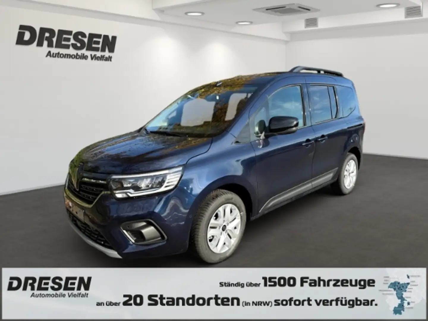 Renault Kangoo Techno TCe 130 Navi*Kamera*LED*Keyless*Klimaautoma Modrá - 1