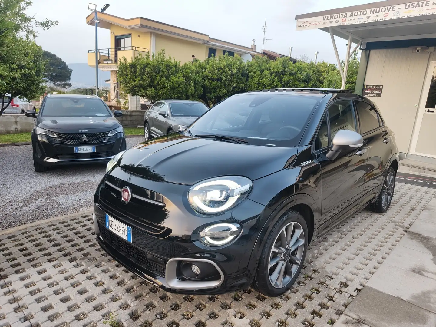 Fiat 500X Fiat 500 x 1.3 Mjt 95 cv Tetto Apribile, iva espos Nero - 1