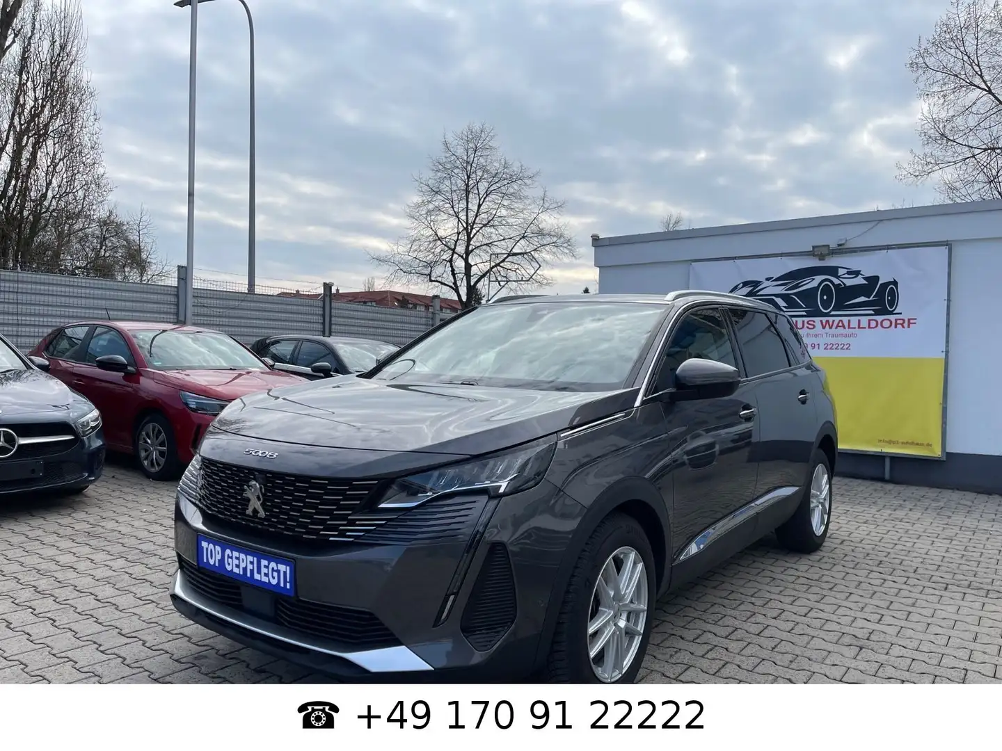 Peugeot 5008 Allure Pack*Garantie*7Sitzer*8xReifen Grau - 1