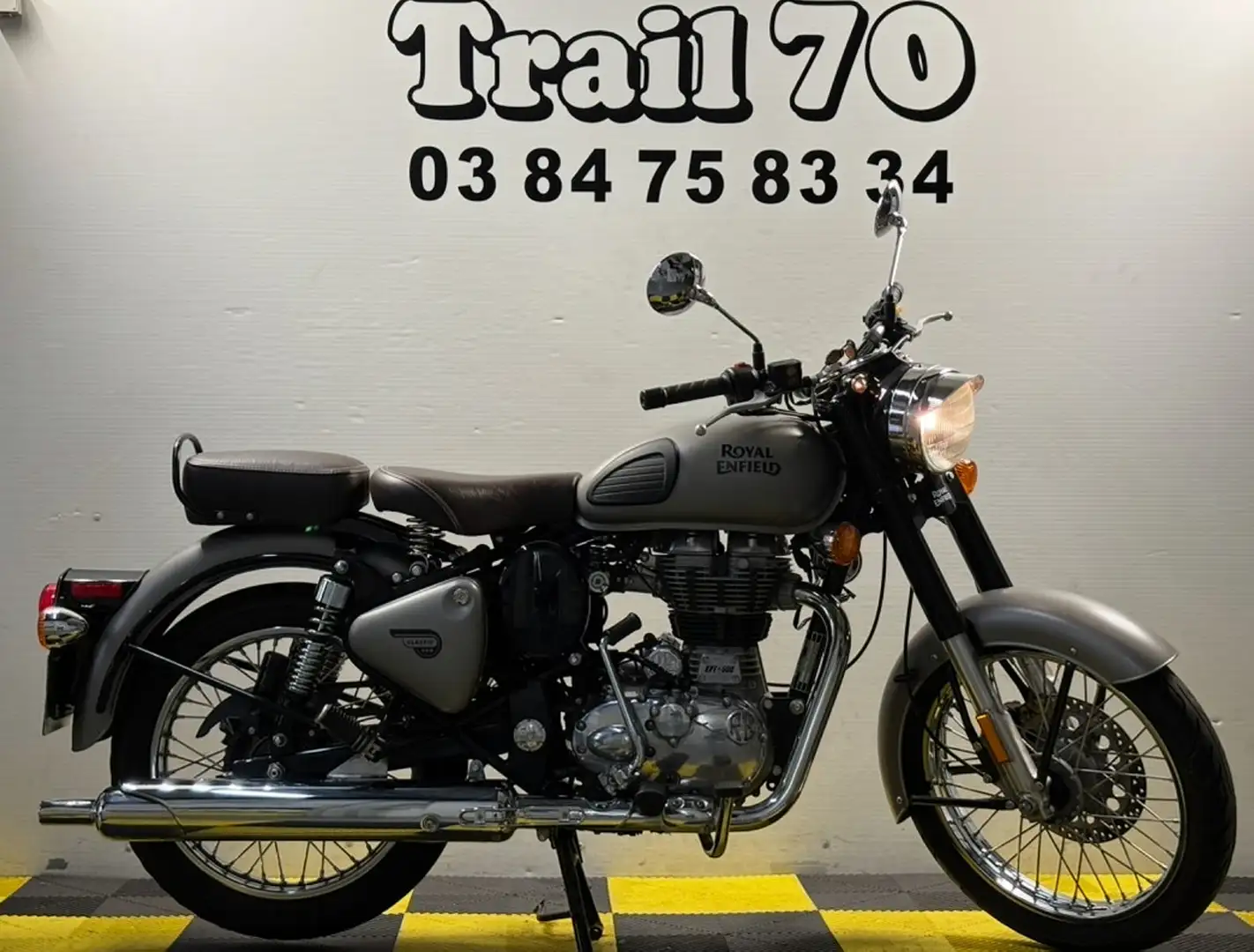 Royal Enfield Classic Grau - 2
