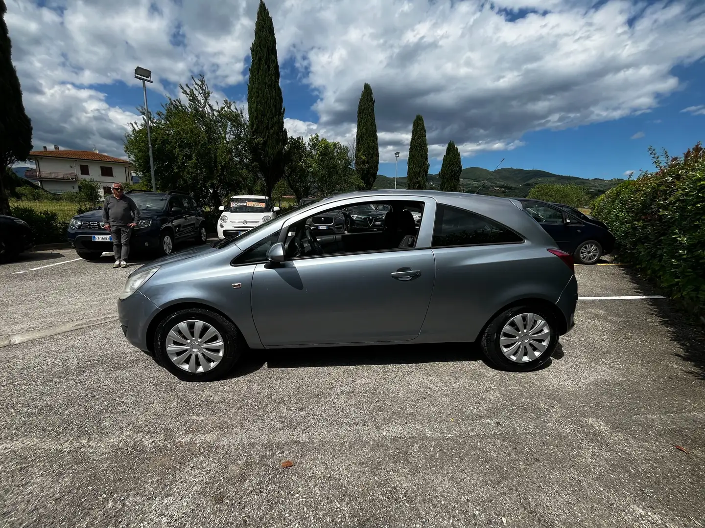 Opel Corsa Corsa 3p 1.2 Enjoy c/radio Grigio - 2