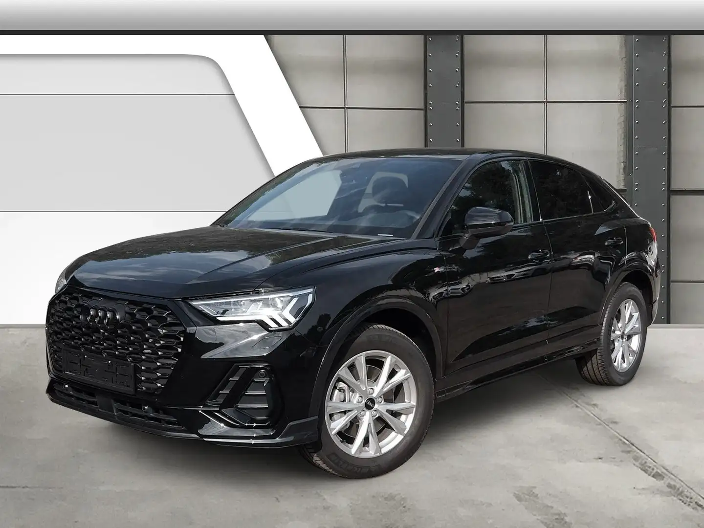 Audi Q3 Sportback 40TFSI DSG quattro S line AHK Pano Schwarz - 1