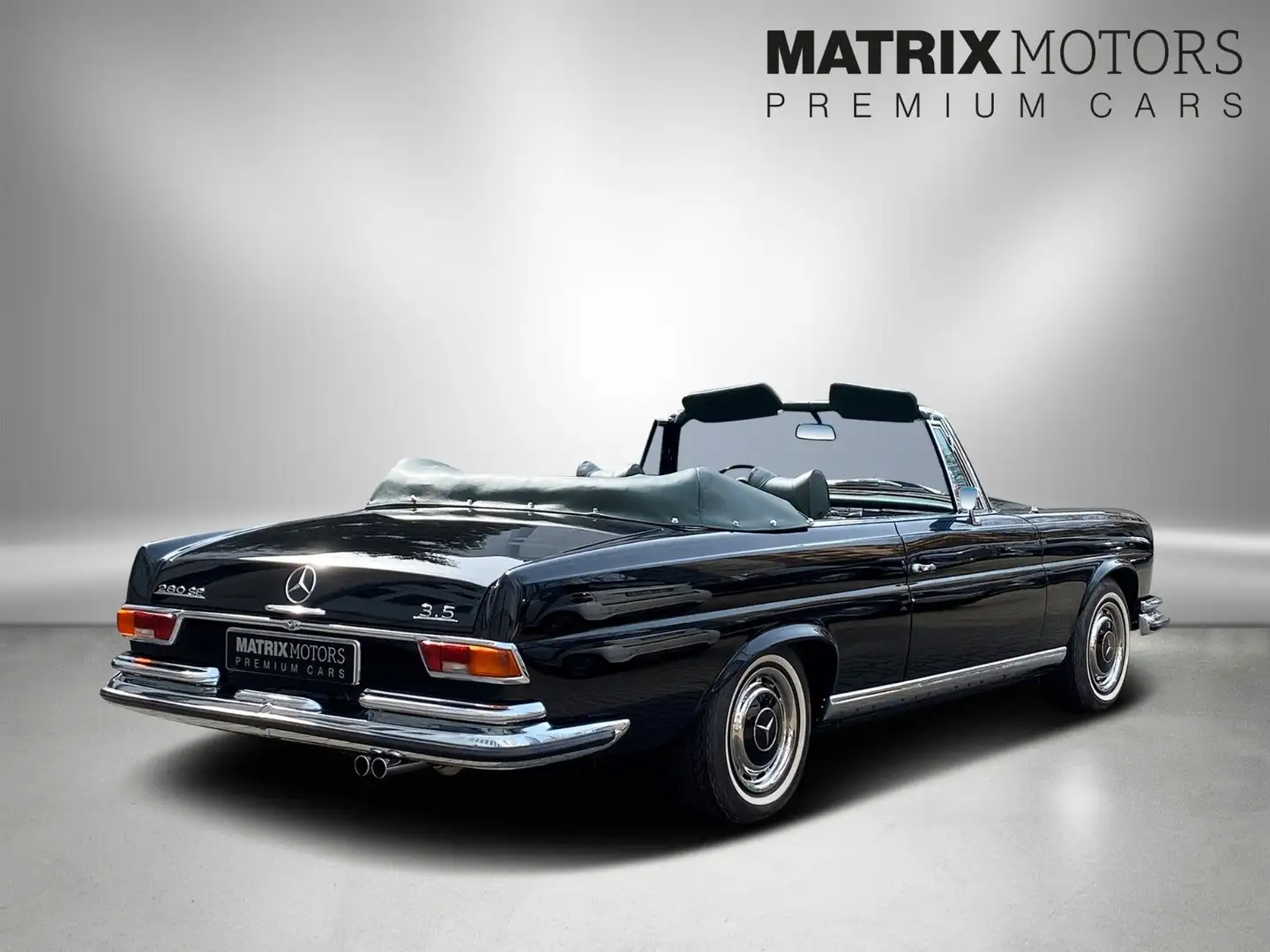 Mercedes-Benz 280 SE 3.5 Cabriolet | Vollrestauriert Černá - 2