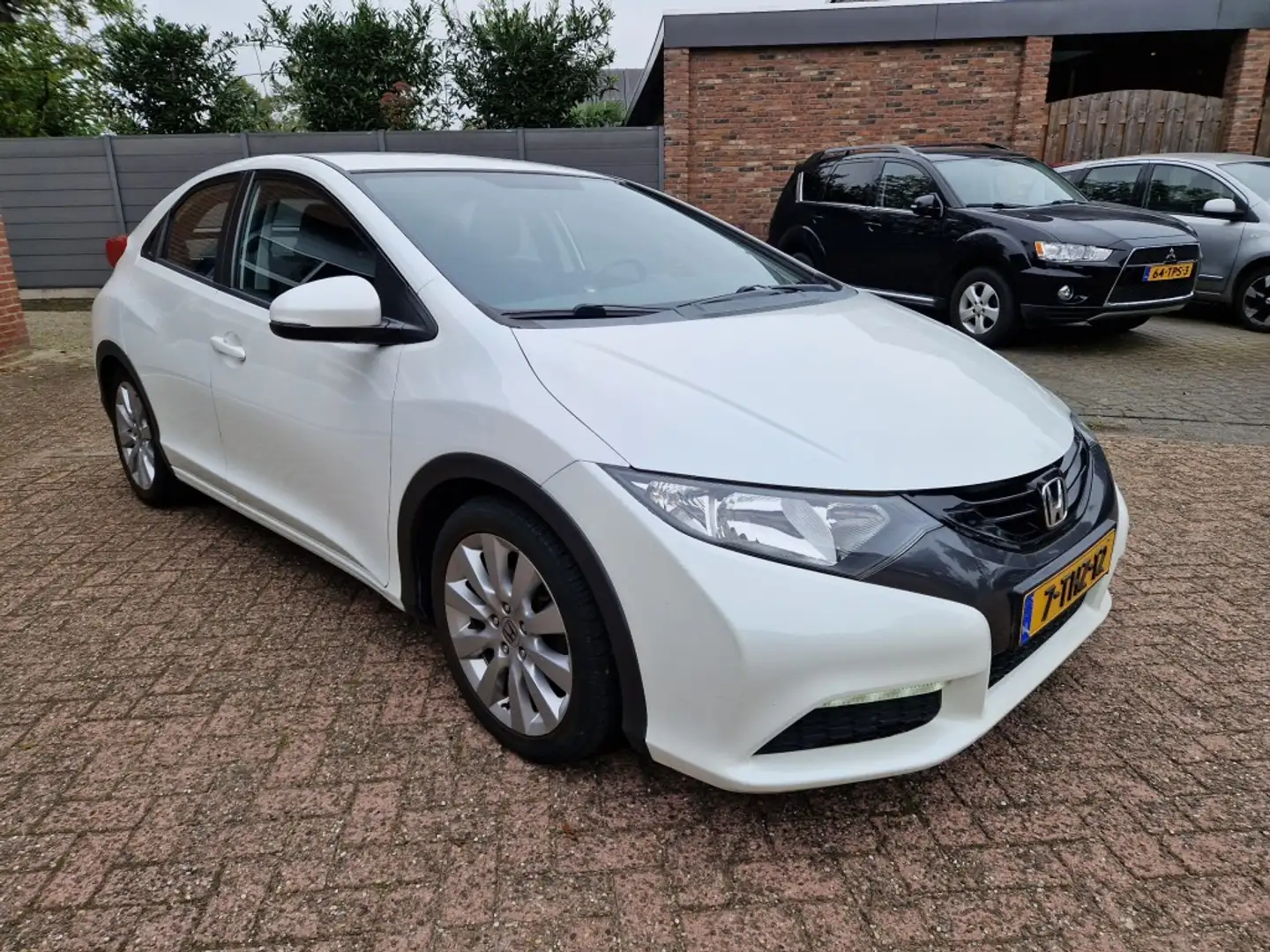 Honda Civic 1.4 i Comfort 5-drs Airco/Clima NL-auto 17 L.m.v. Blanc - 2