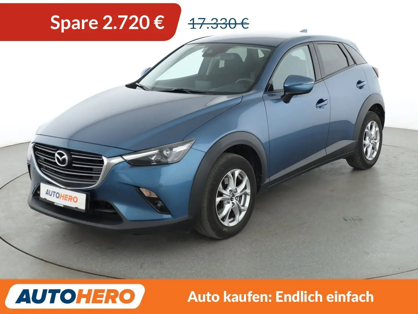 Mazda CX-3 2.0 Exclusive-Line AWD *LED*TEMPO*PDC*SHZ* Blau - 1