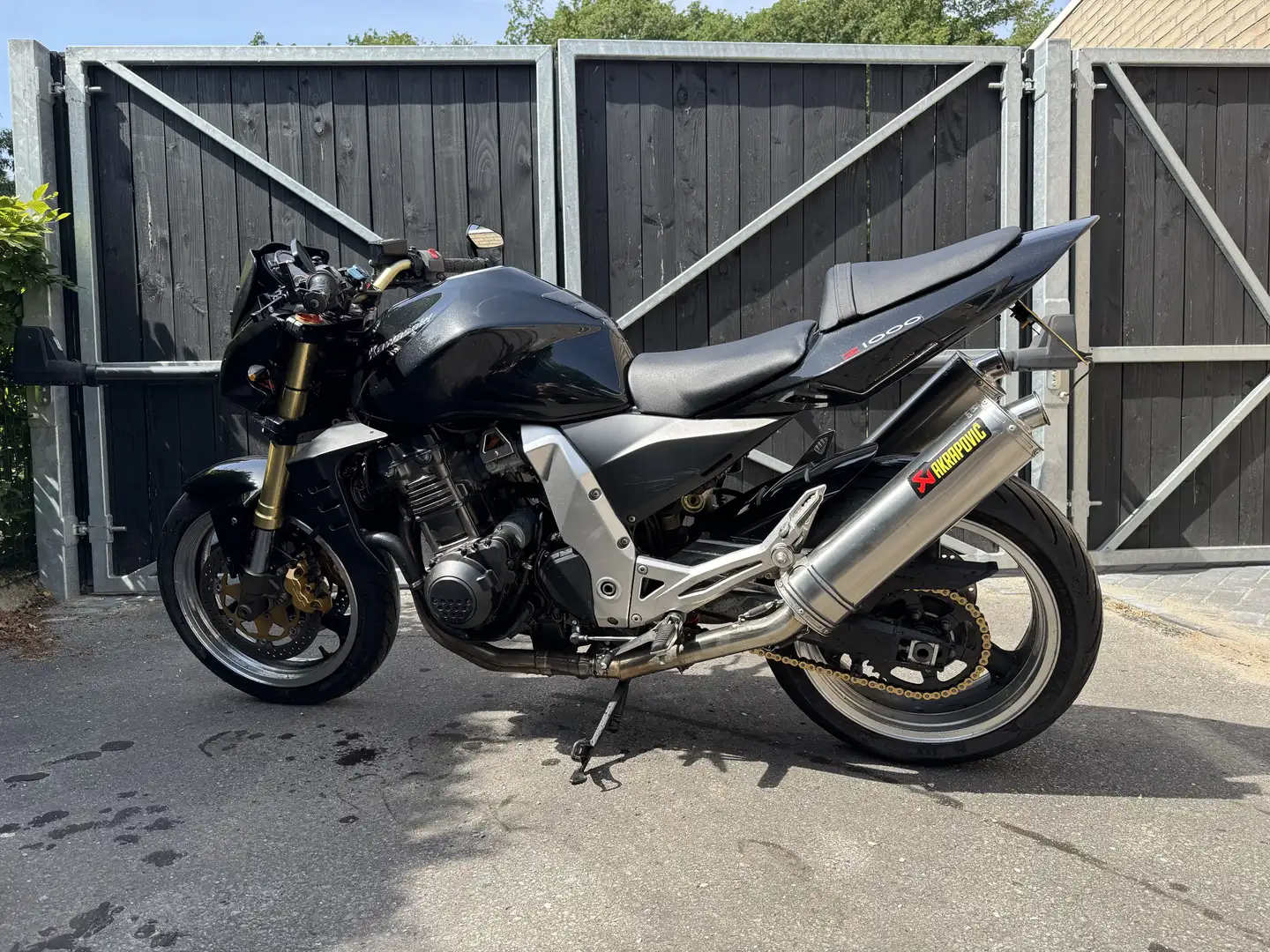 Kawasaki Z 1000 Zwart - 2