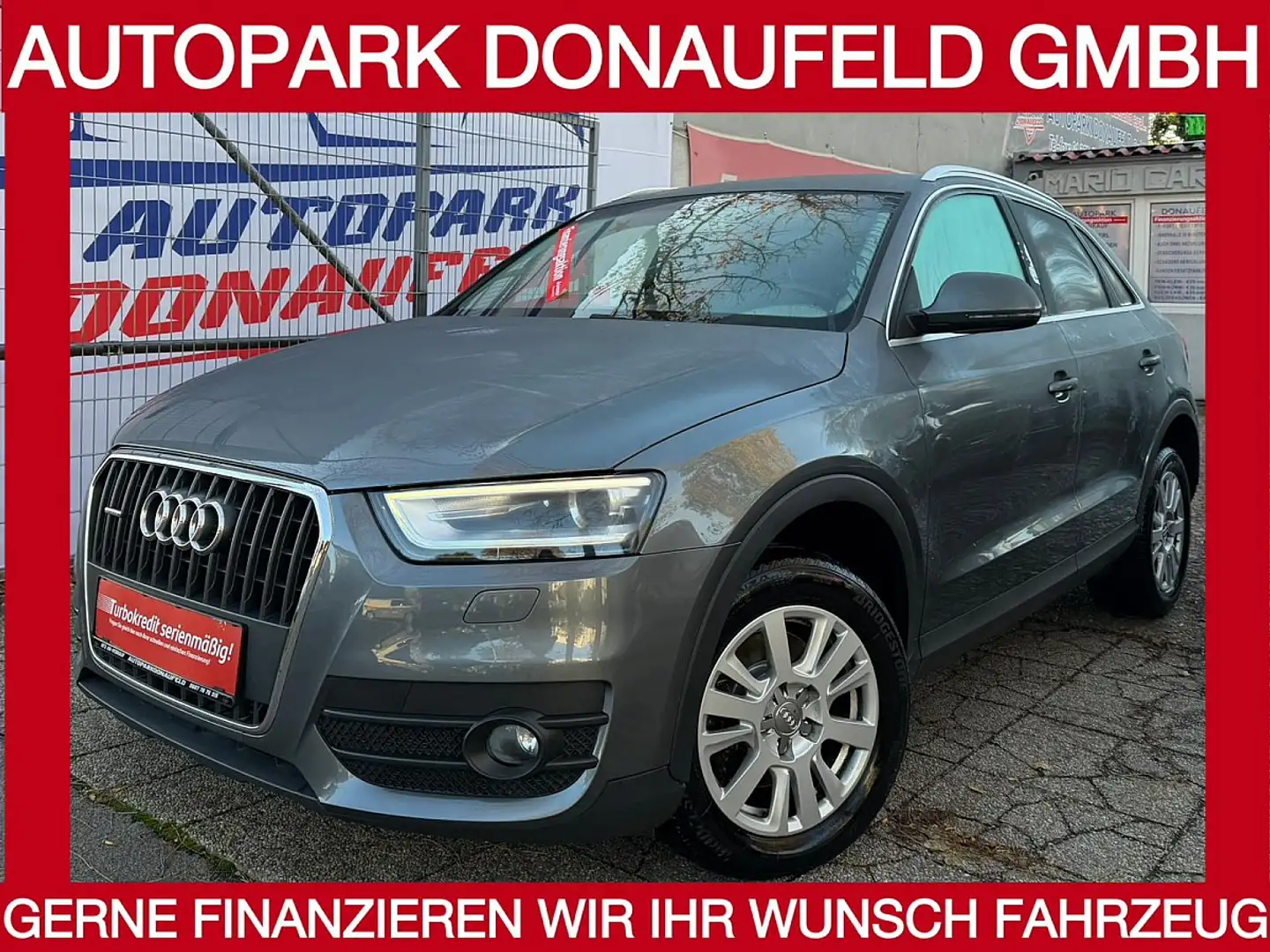 Audi Q3 2,0 TDI quattro *WENIG KILOMETER*NEUES PICKERL* Grau - 1