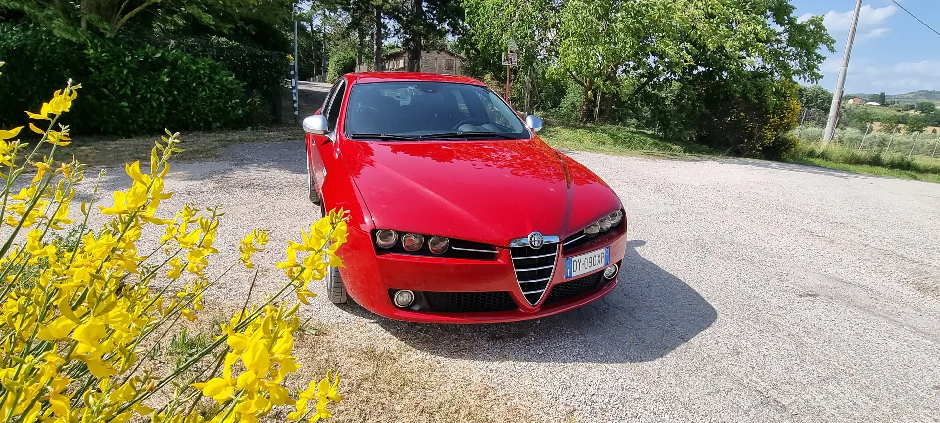 Alfa Romeo 159 159 Berlina 1750 tbi Distinctive TI pack 200cv Rosso - 2