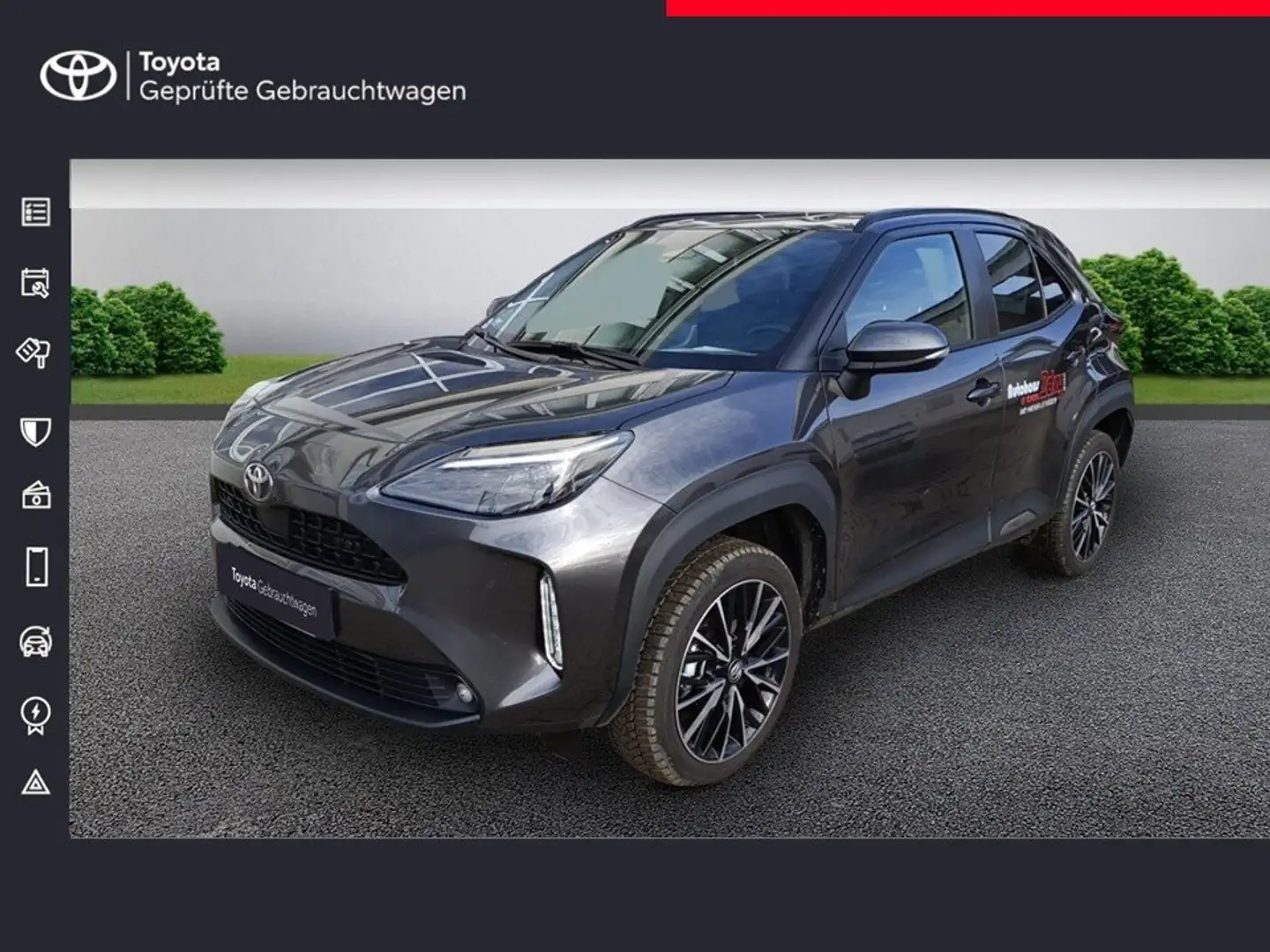 Toyota Yaris Cross Hybrid 2WD Team Deutschland Connect + Safety Grau - 1