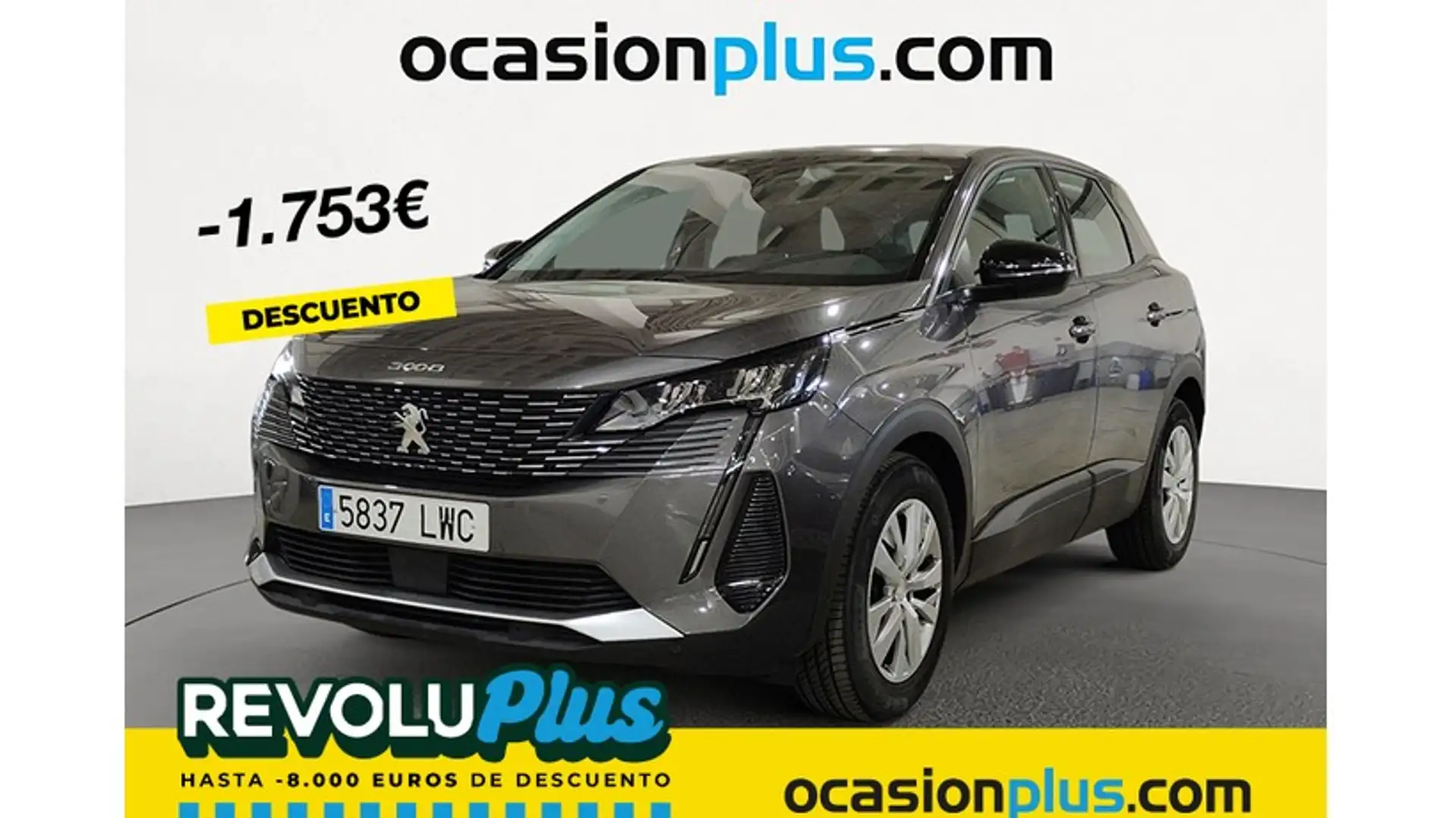 Peugeot 3008 1.6 BlueHDi Active 120 Zilver - 1
