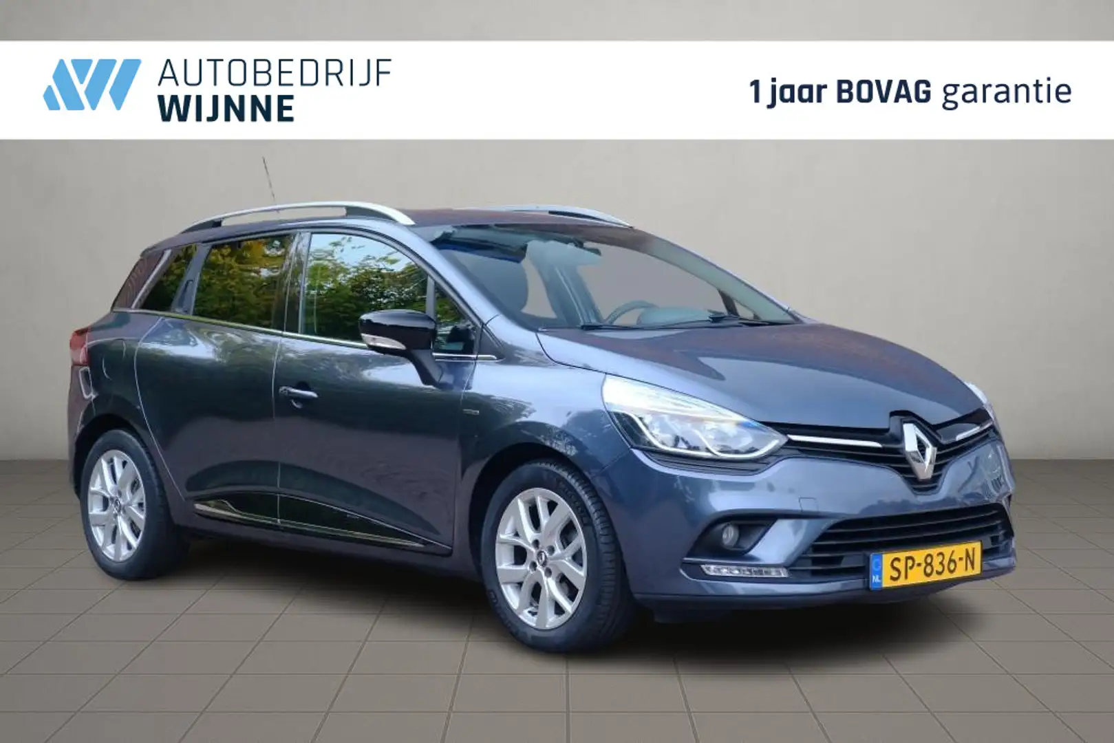 Renault Clio 0.9 TCe 90pk Limited | Navi | Airco | Cruise | PDC Gris - 1
