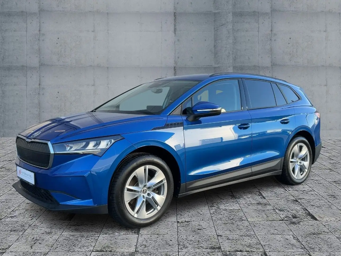 Skoda Enyaq iV 50 LOFT LED+NAV+ACC+KAMERA+SHZ * 8tkm * Blau - 2