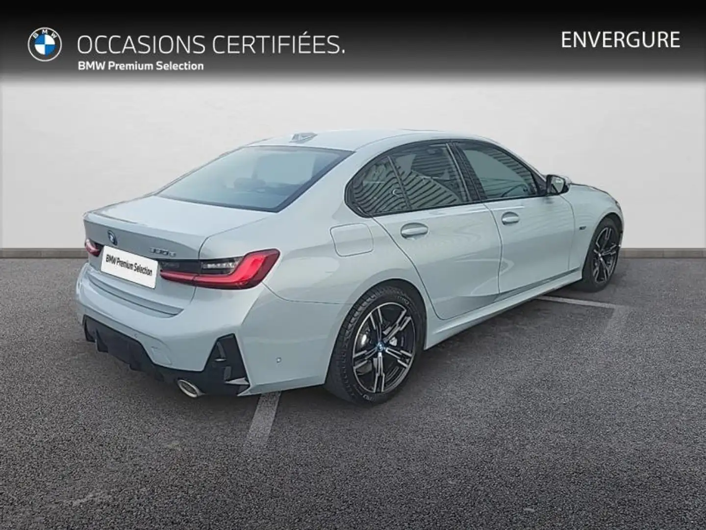 BMW 330 330eA 292ch M Sport Gris - 2