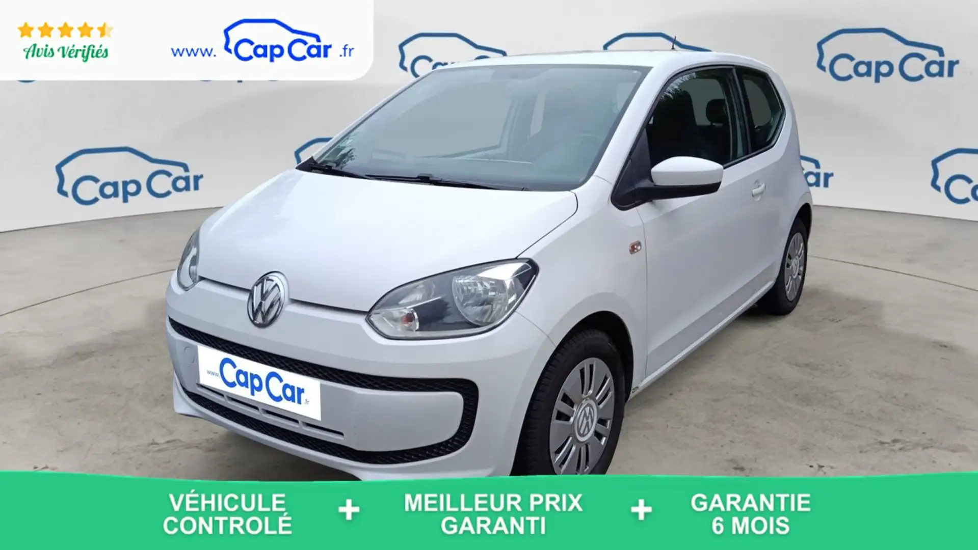 Volkswagen up! 1.0 75 Move Up! Blanc - 1