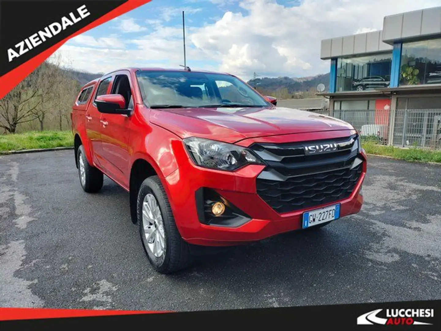 Isuzu D-Max 1.9 aut. Crew BB+ Cab con HardTop!! Rosso - 1